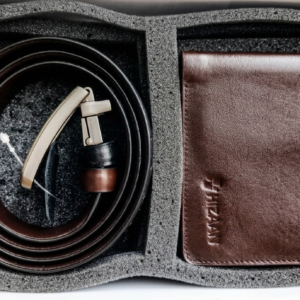 ১০০% জেনুইন A-Grade লেদারের Premium Belt & Wallet Combo!